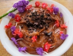 Sapote chocolate mousse