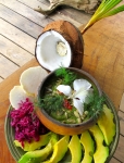 Thai coconut soup